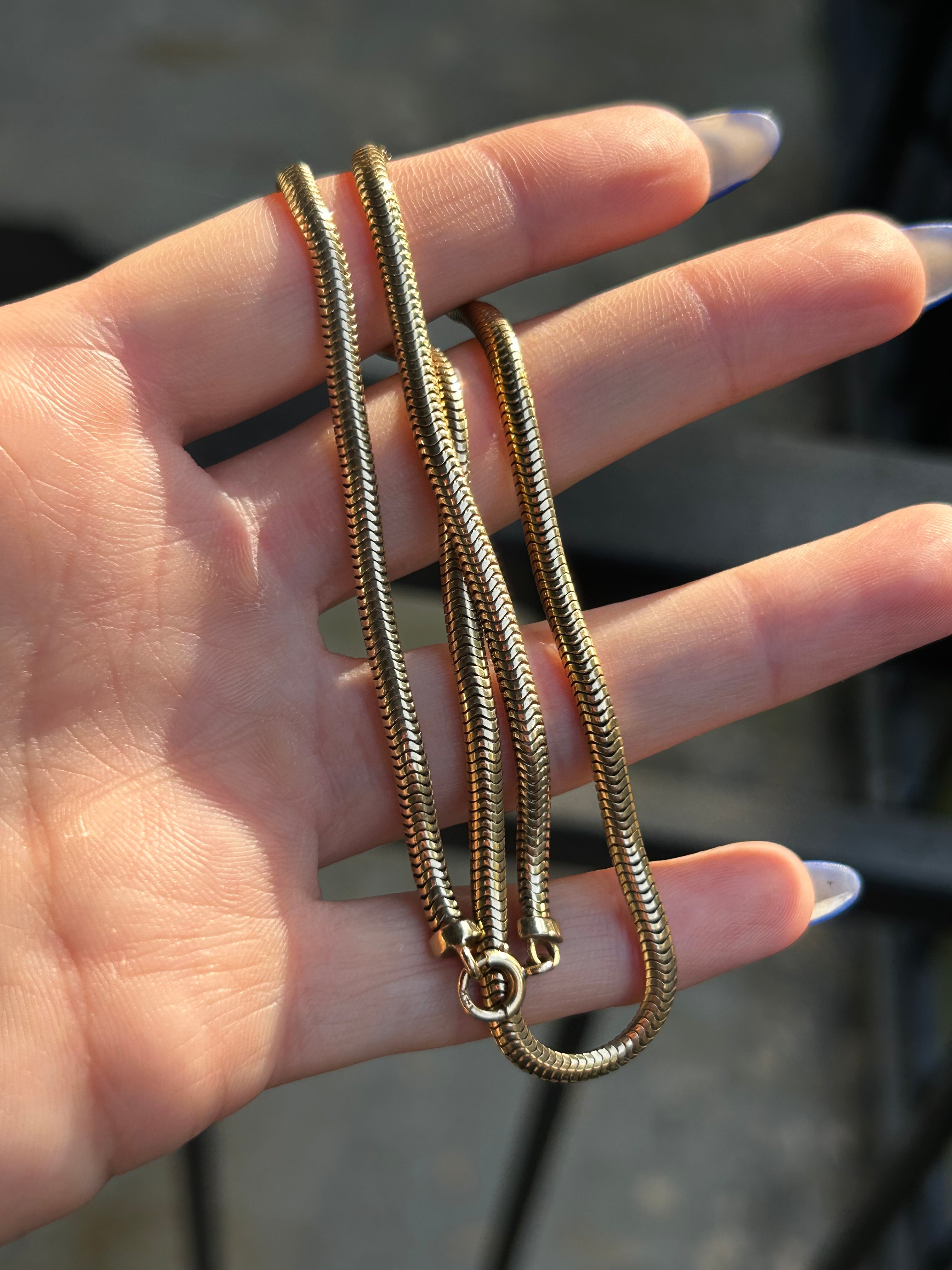 Flat Snake Chain