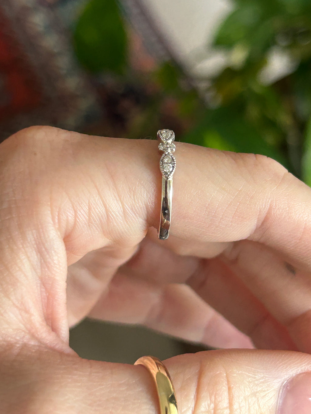 Art Deco Diamond Band