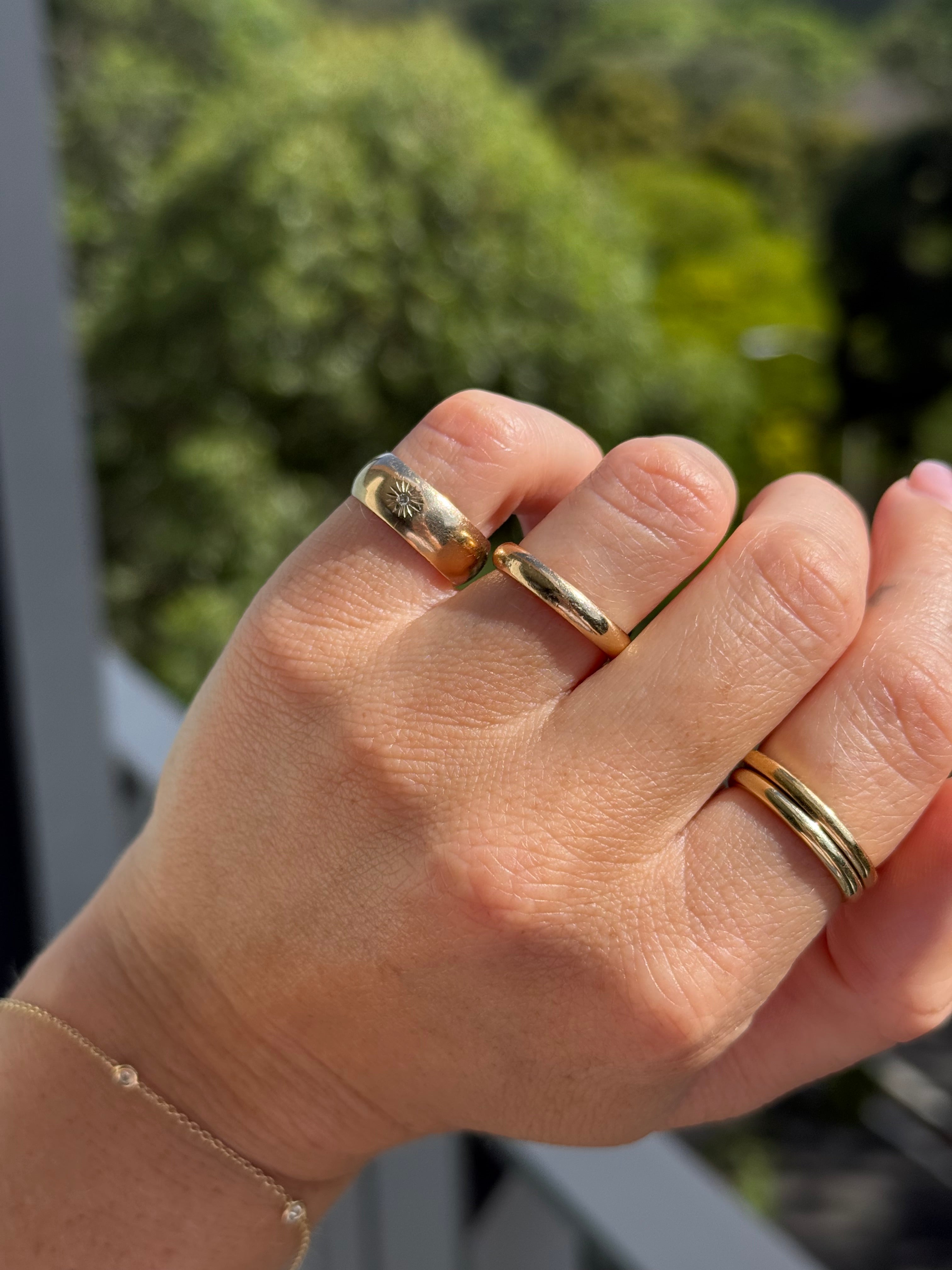 Diamond Starburst Cigar Band