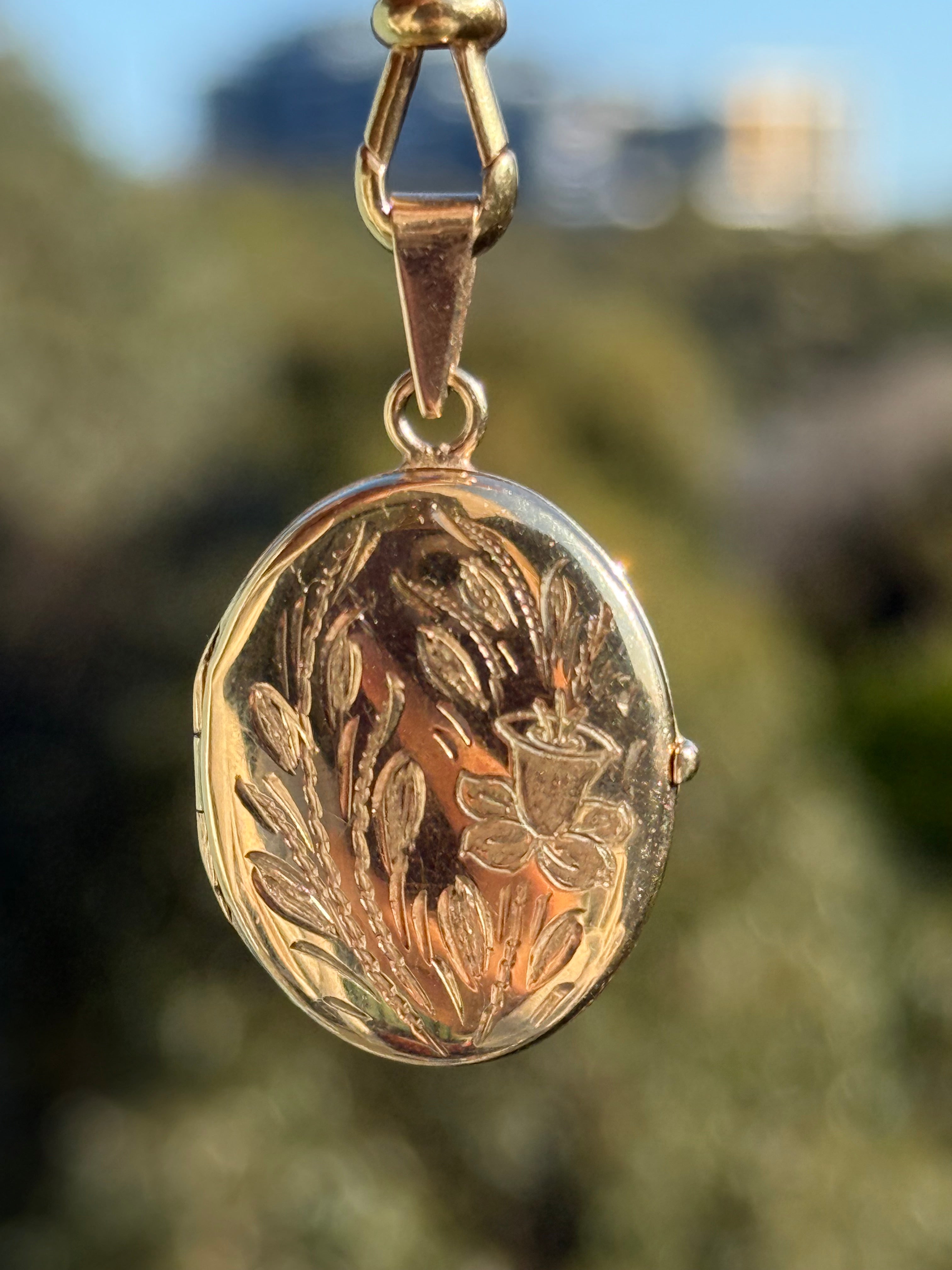 Floral Locket