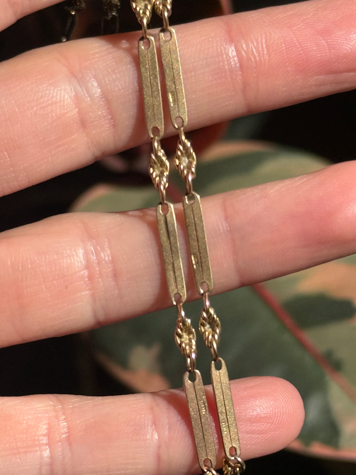 Mini Antique Fancy Love-knot Watch Chain