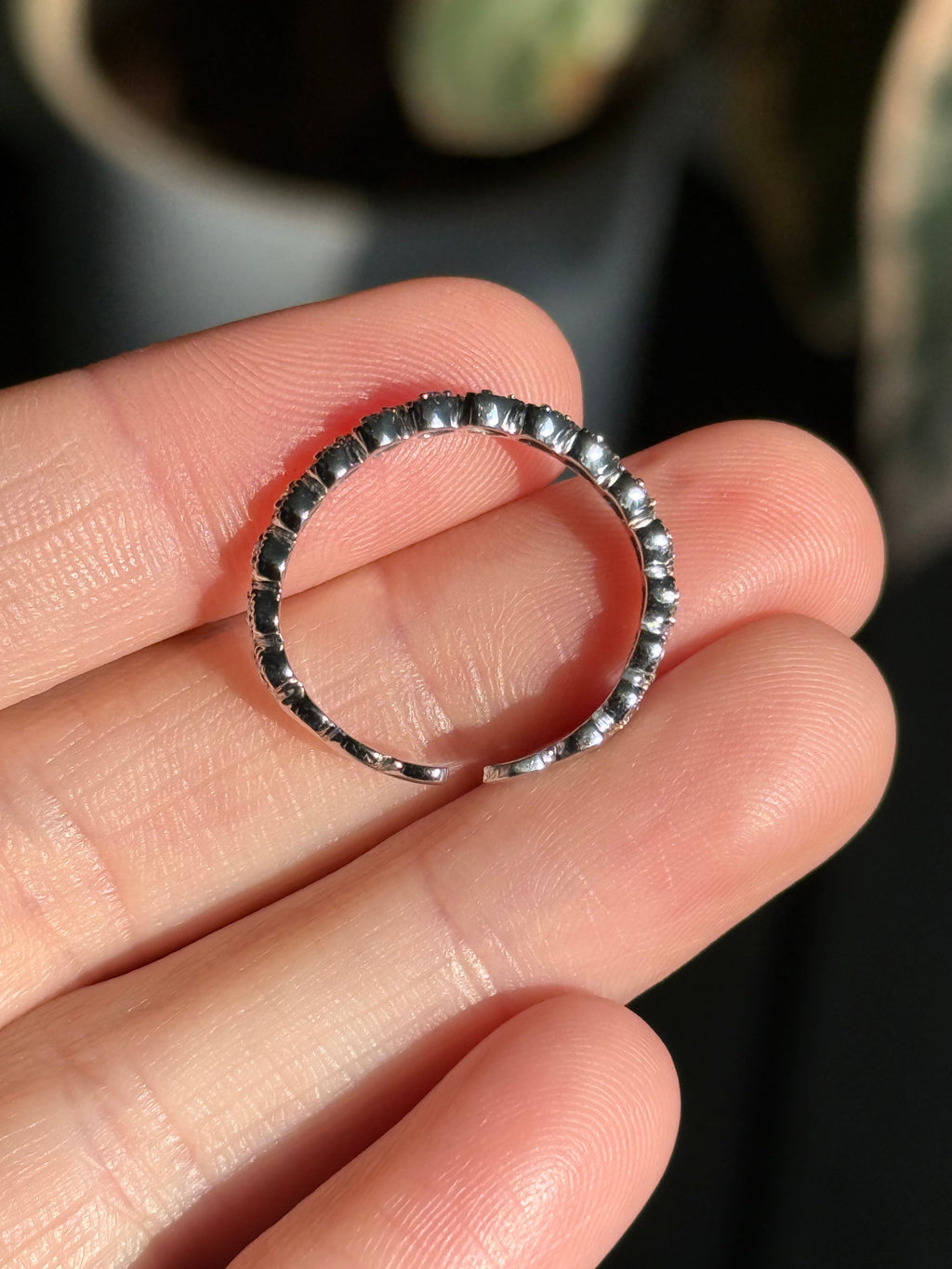 WG Diamond Heart Ring