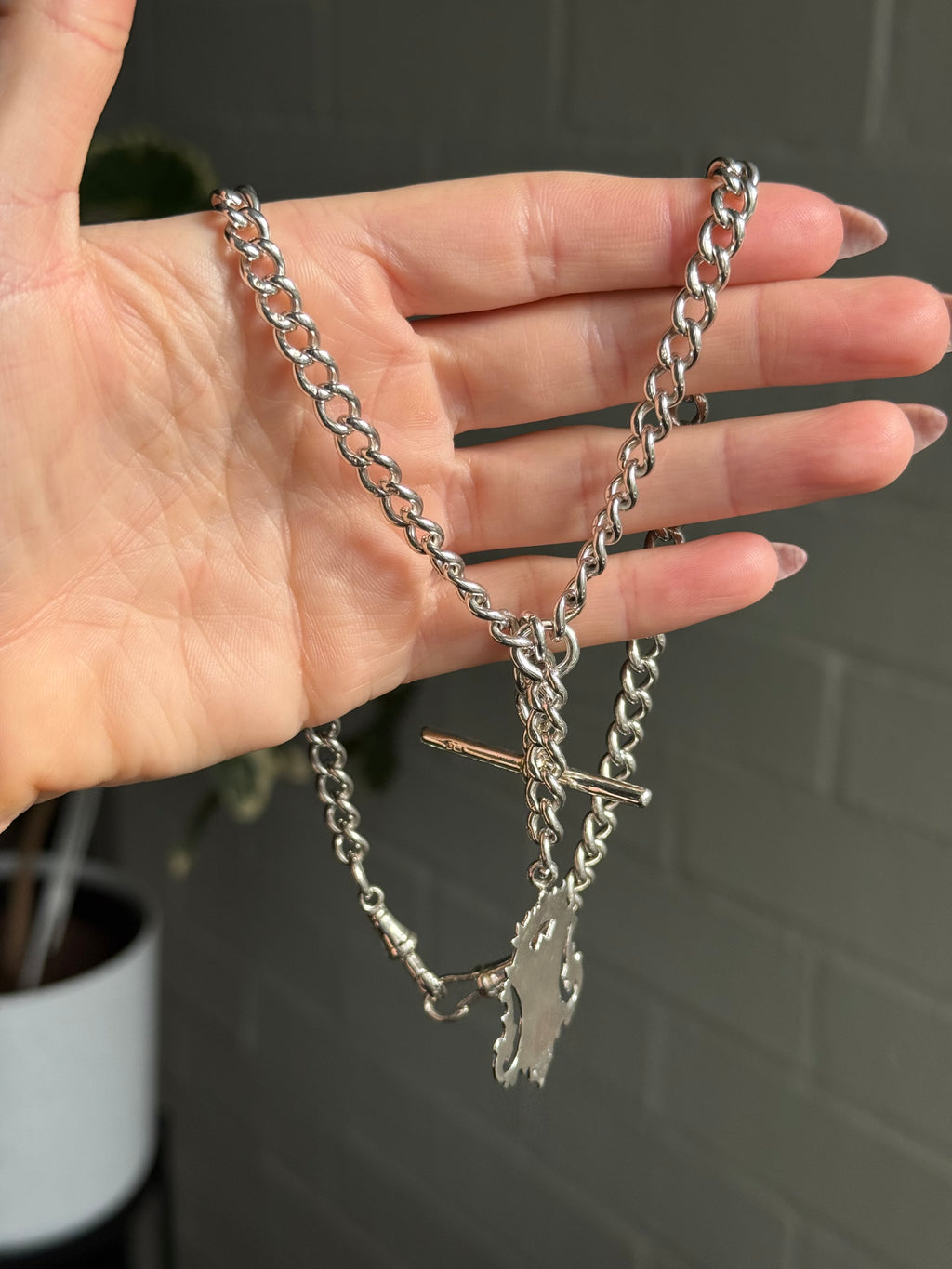Solid Antique Albert Watch Chain