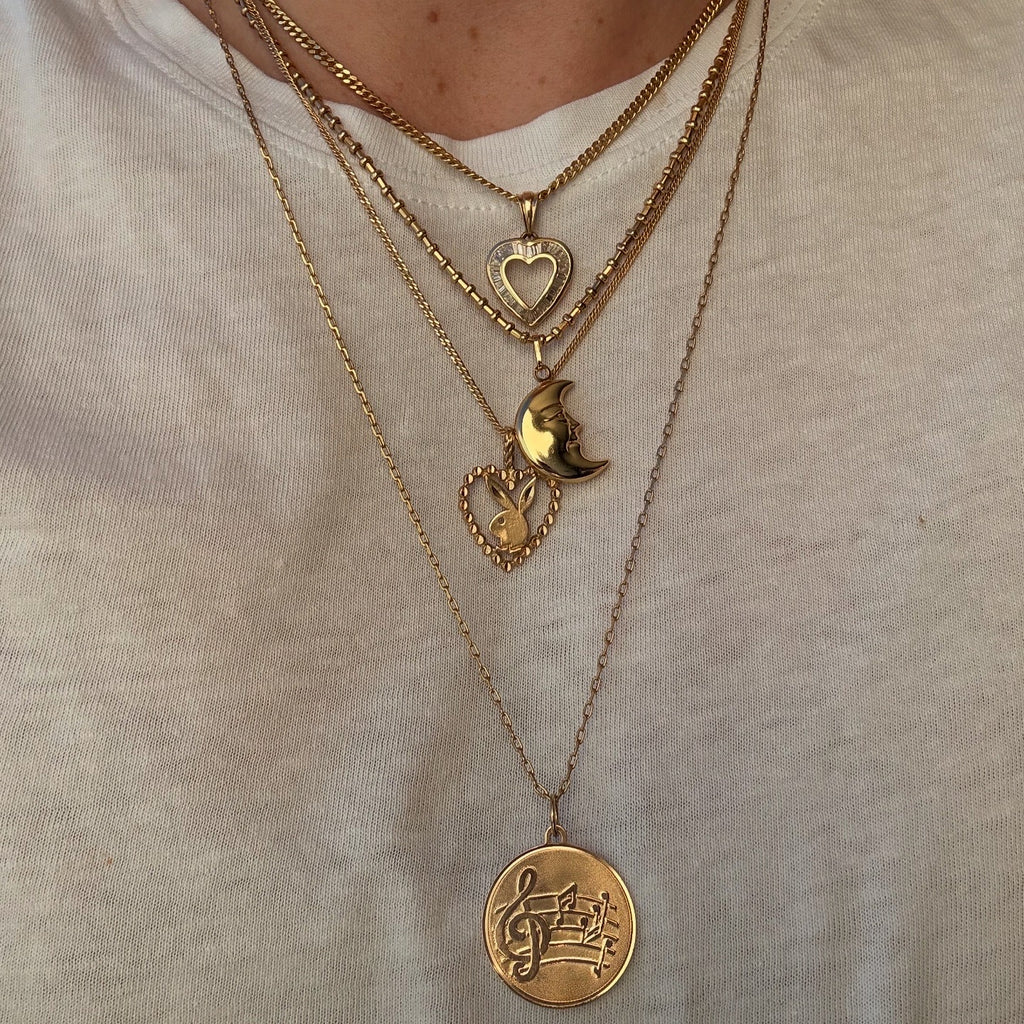 Puffy Moon Face Charm