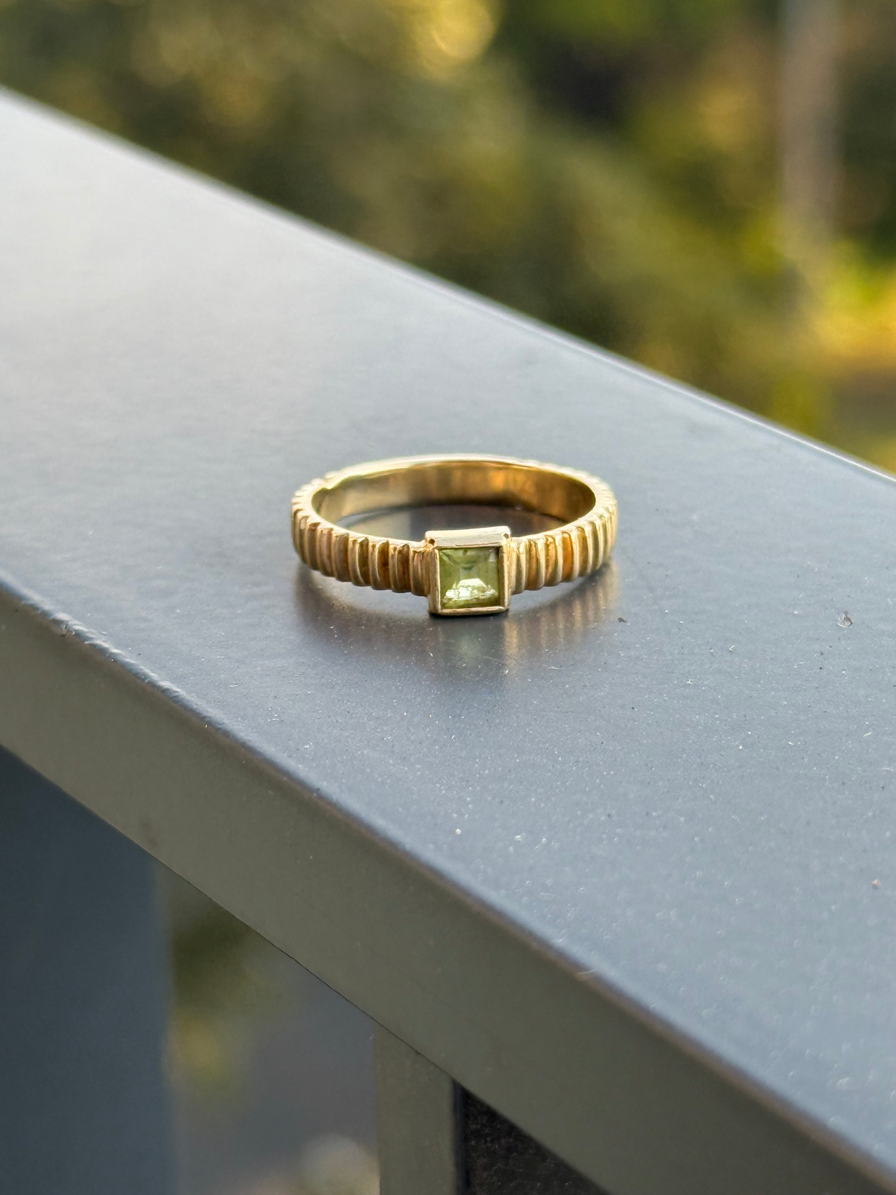 Peridot Ring
