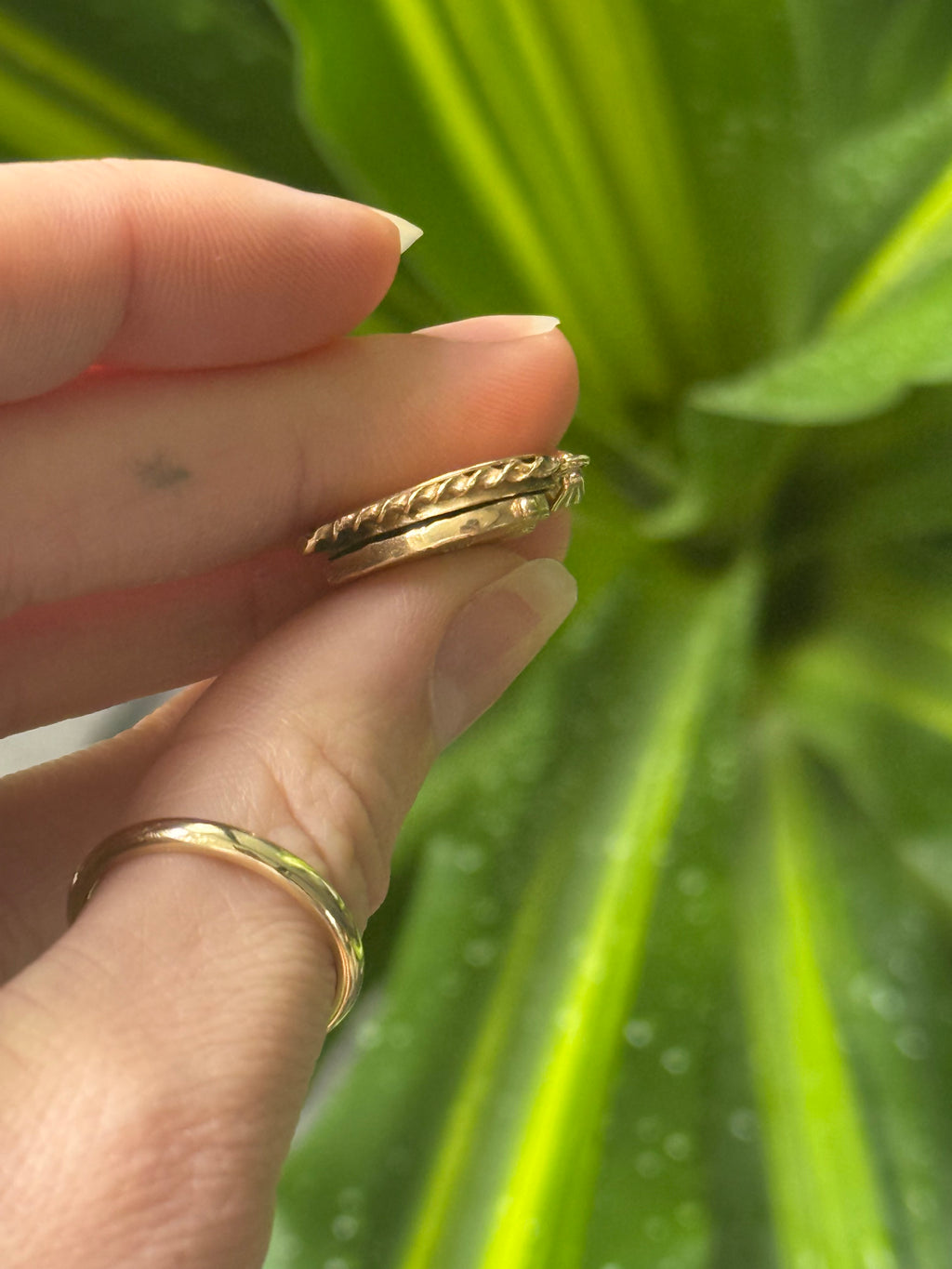 Diamond Heart Locket