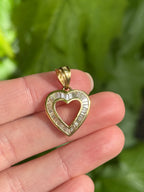 Diamond Baguette Heart