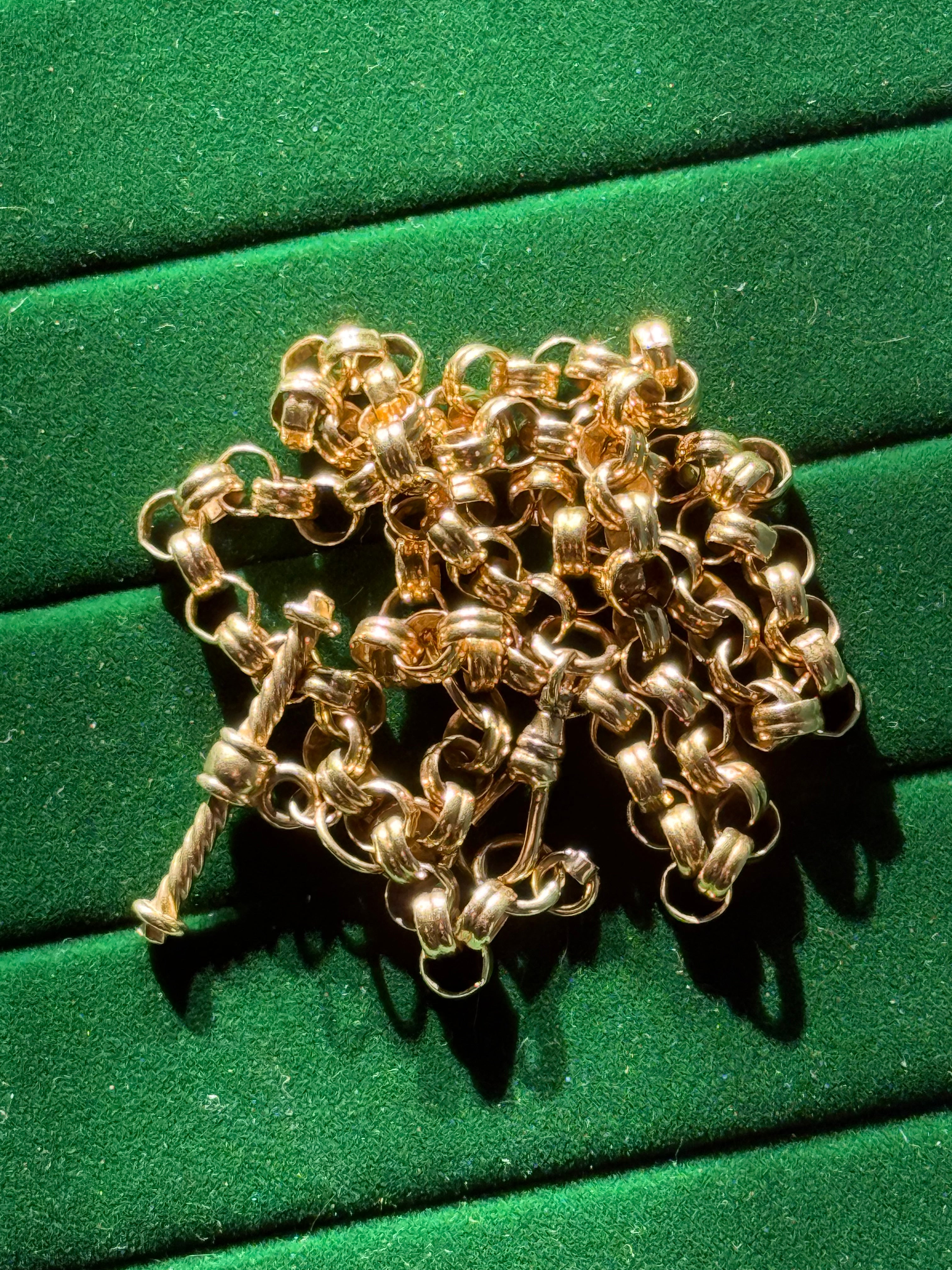 Fancy Rolo Watch Chain