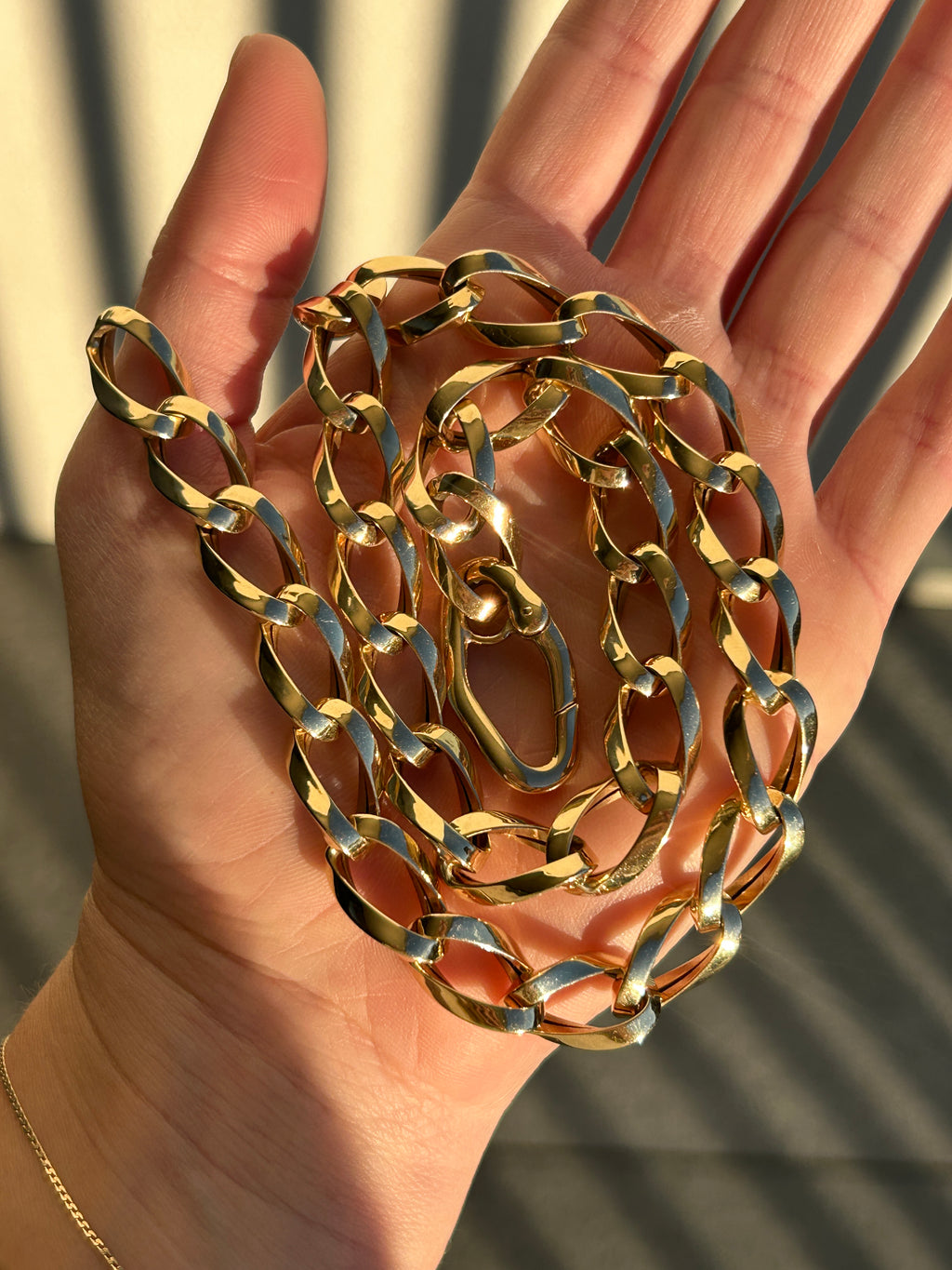 Chunky Paperclip Chain