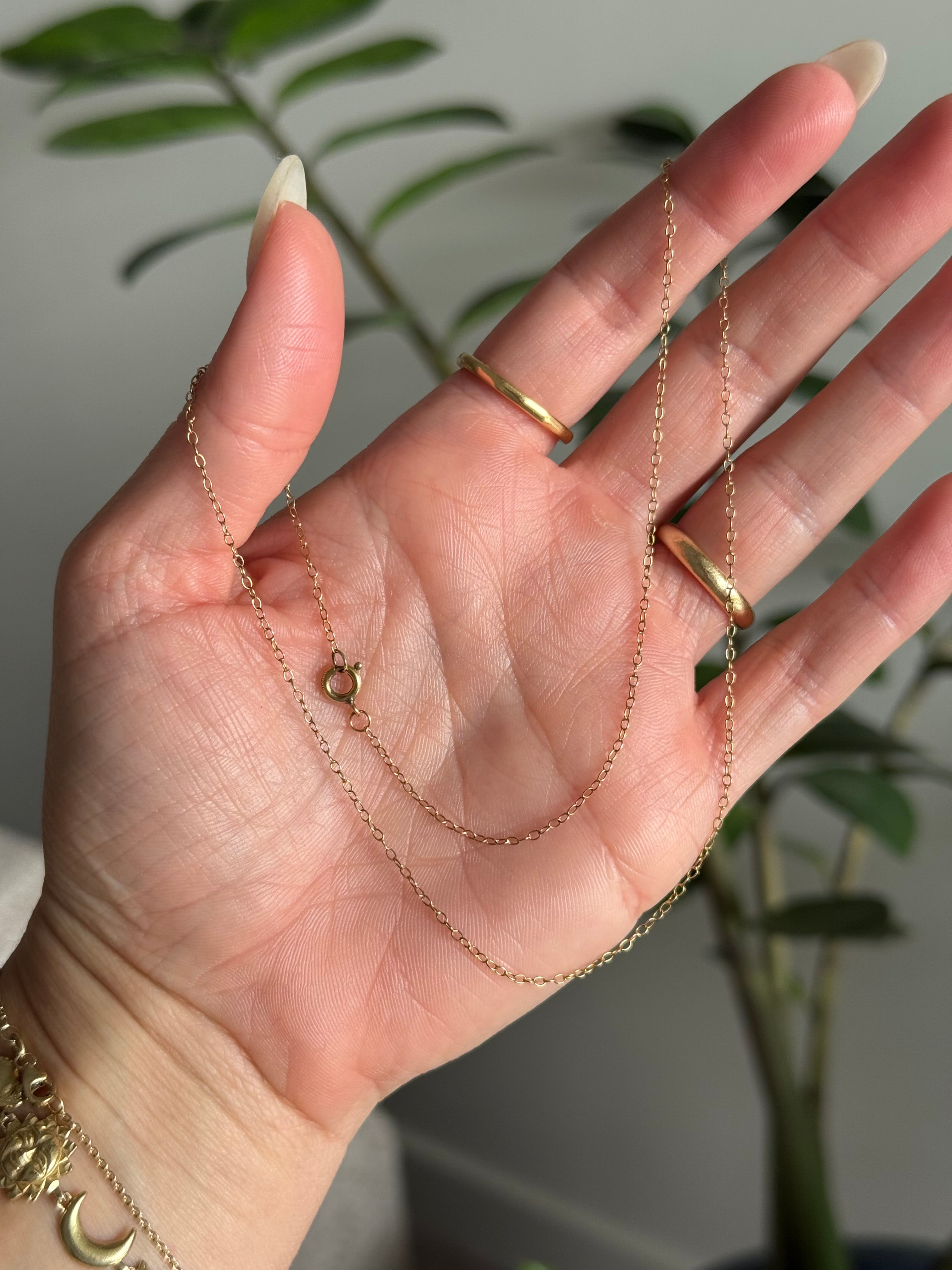 Dainty Oval Cable Chain