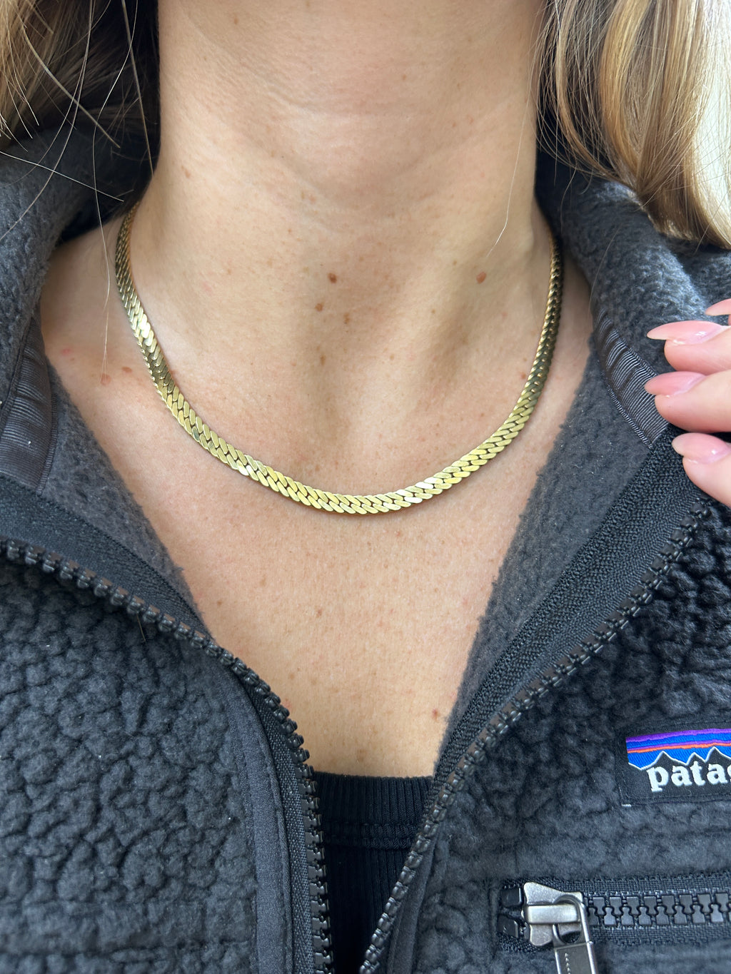 Solid Fishtail Curb Chain