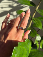 Amethyst Square Ring