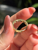 18k Diamond Channel Band