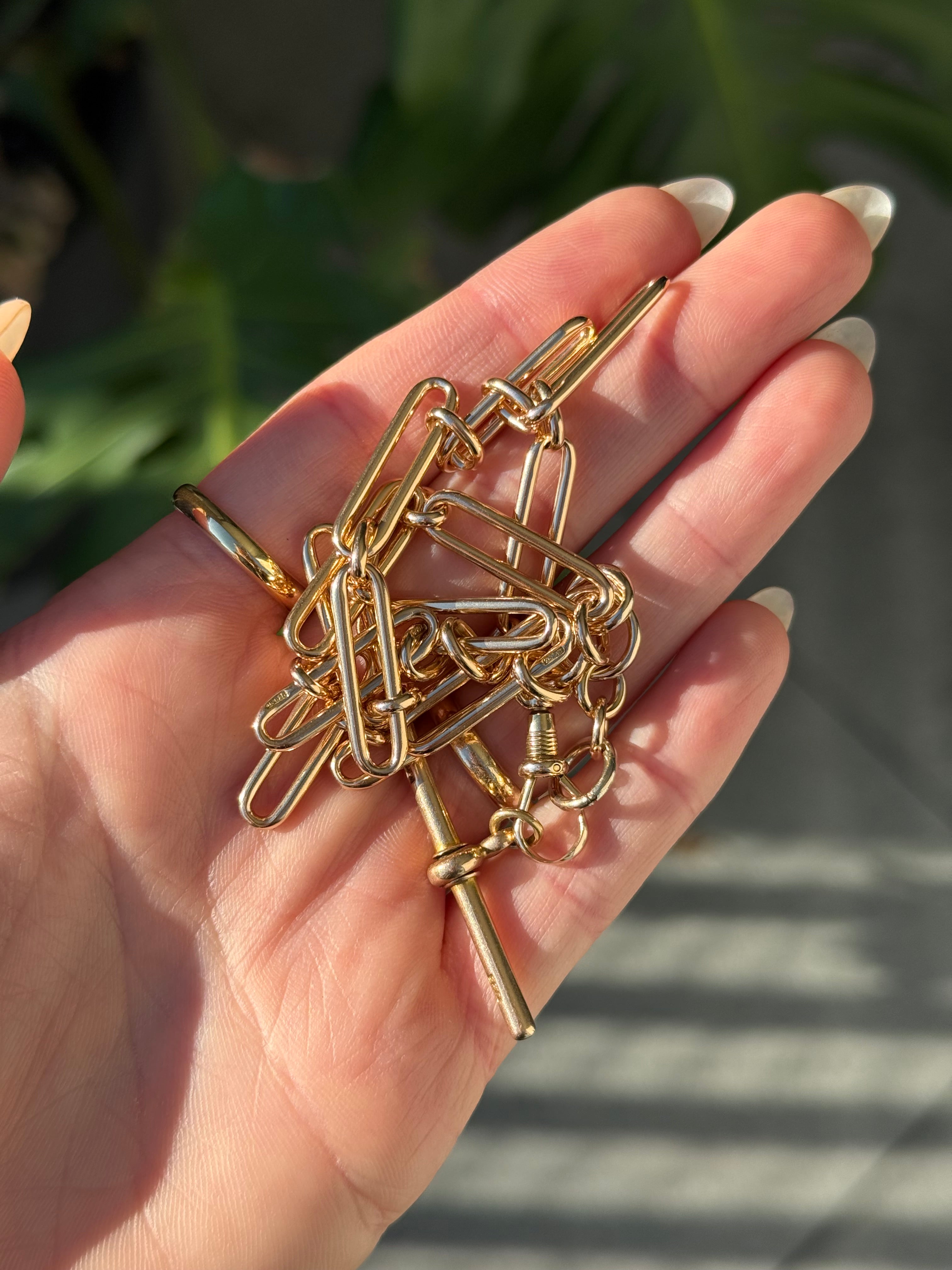 Trombone Watch Chain