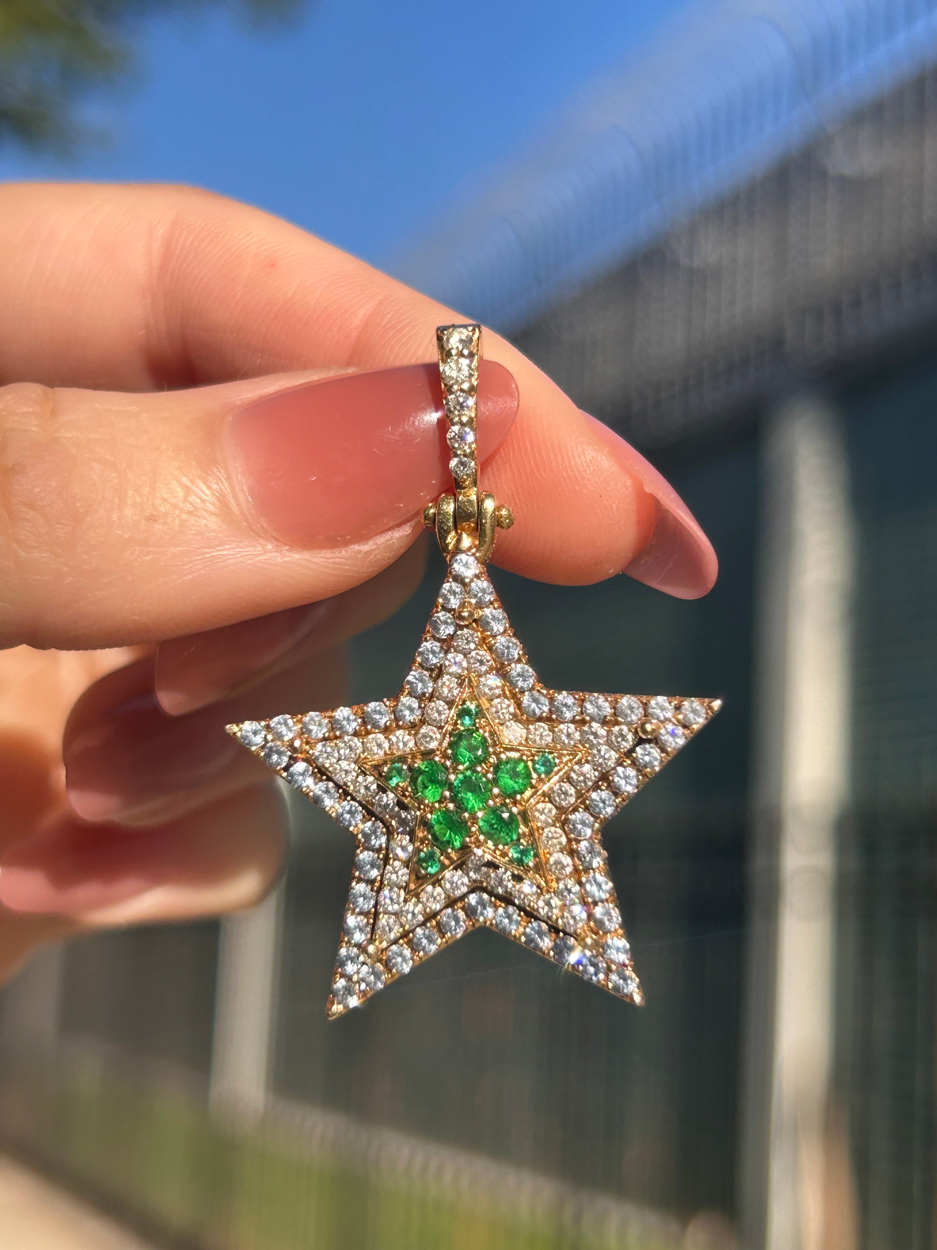 Diamond Star Pendant