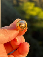 Gemstone Acorn Charm