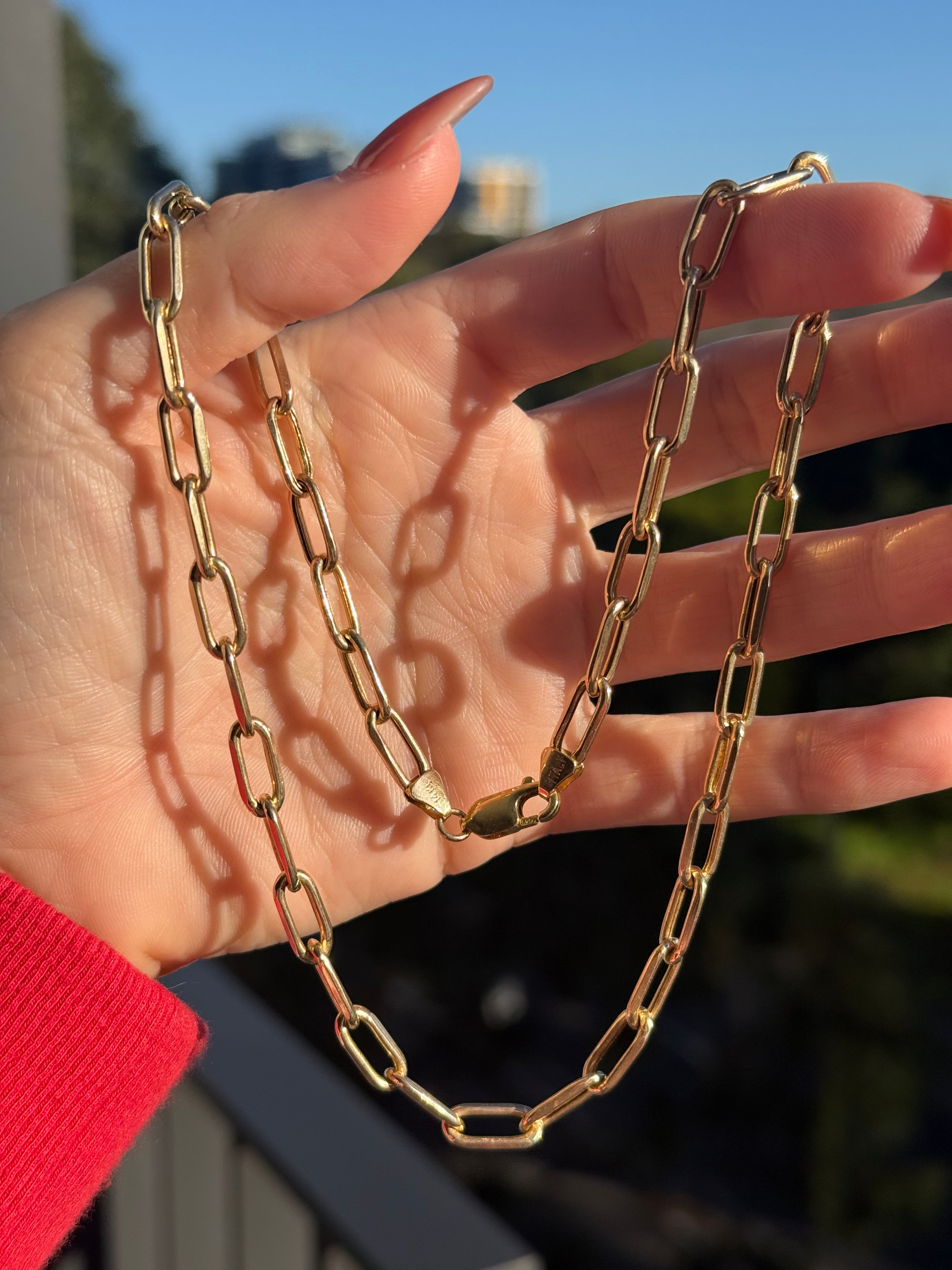 Everyday Biker Paperclip Chain