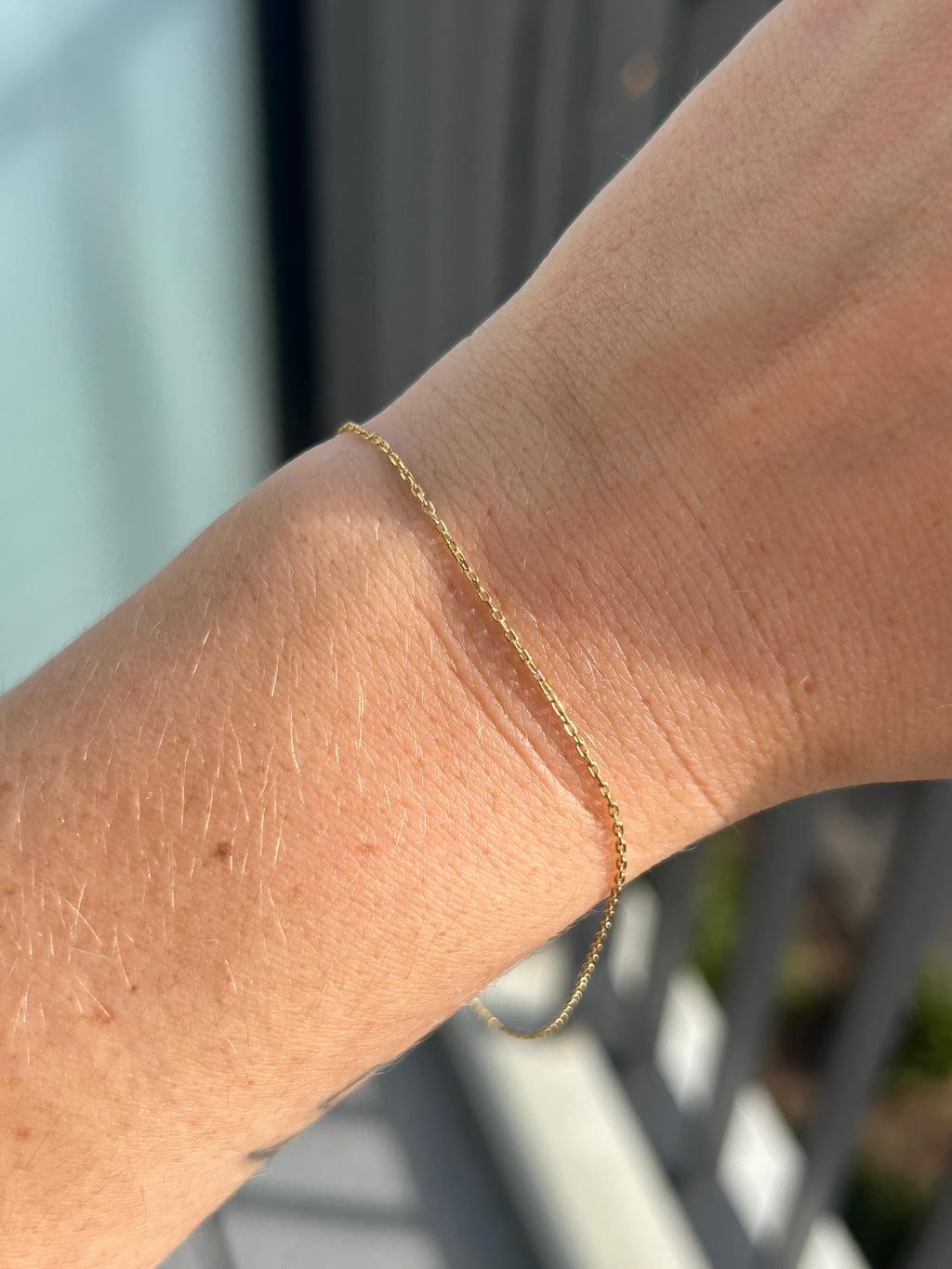 Dainty Biker bracelet