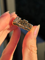 Melissa Diamond Name Ring