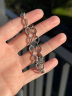 Diamond Oval Bracelet