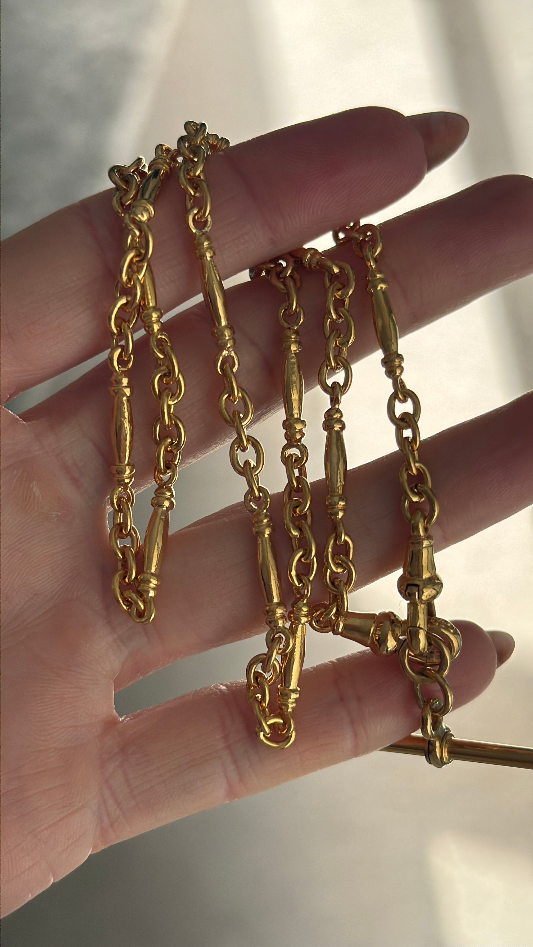 Fancy Trombone Watch Chain
