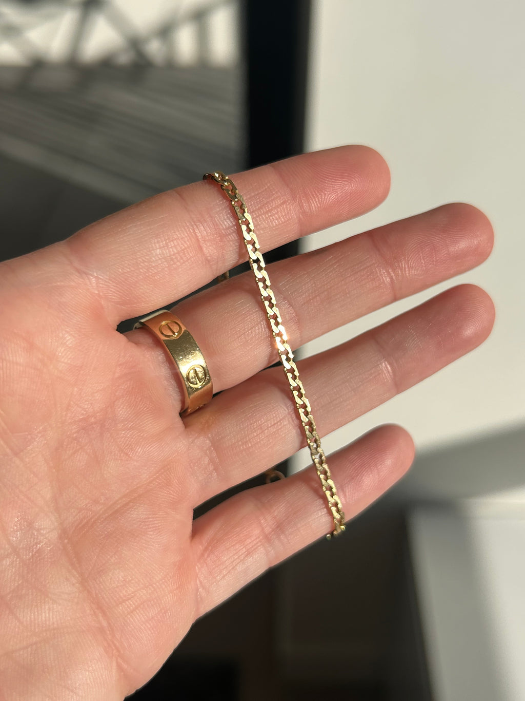 Dainty Solid Italian Bracelet