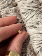 Three Dot Flat Back Stud