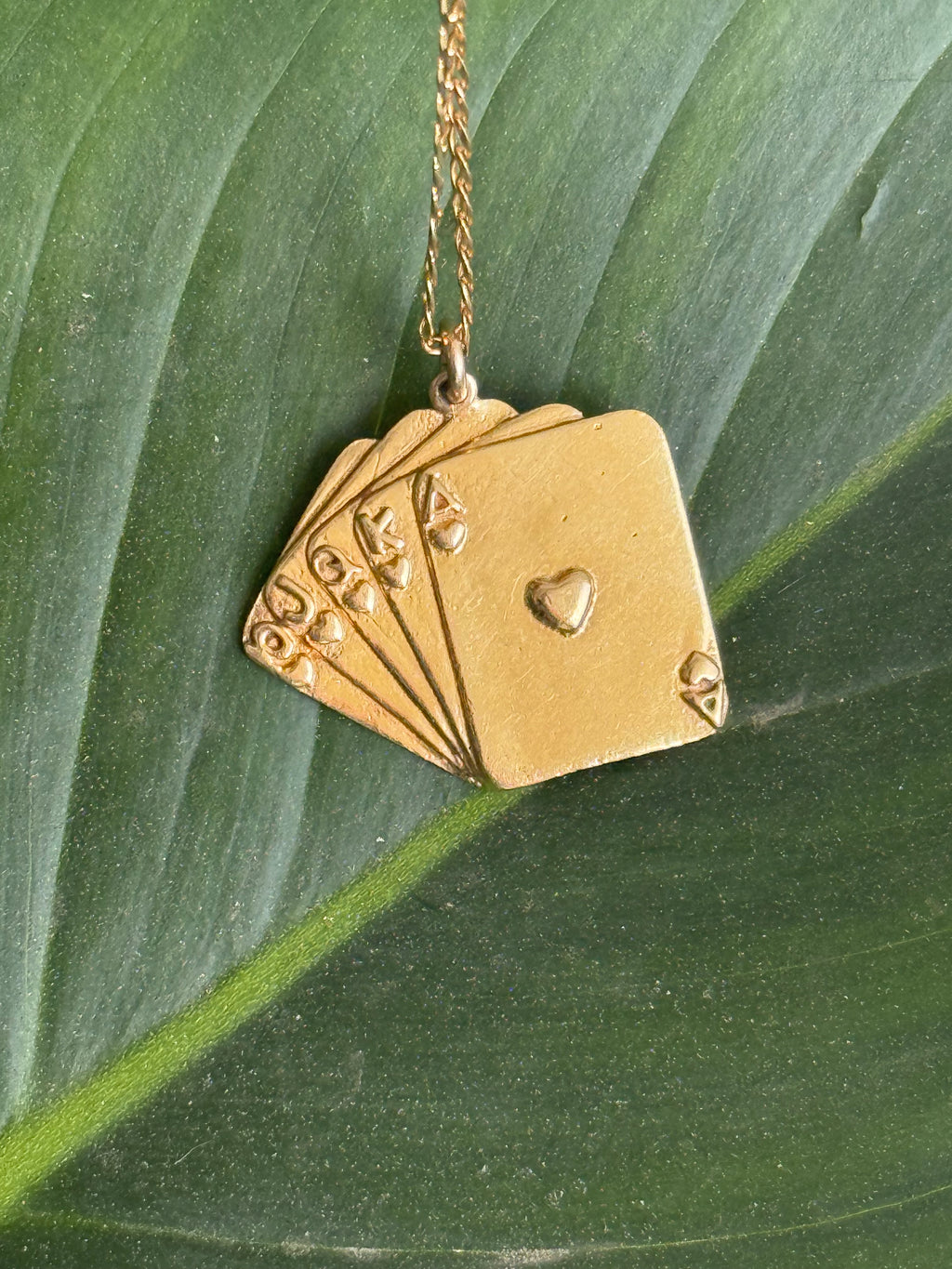 Heavy Playing Cards Charm