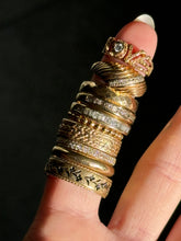 Load image into Gallery viewer, Pave Diamond Half Eternity Band
