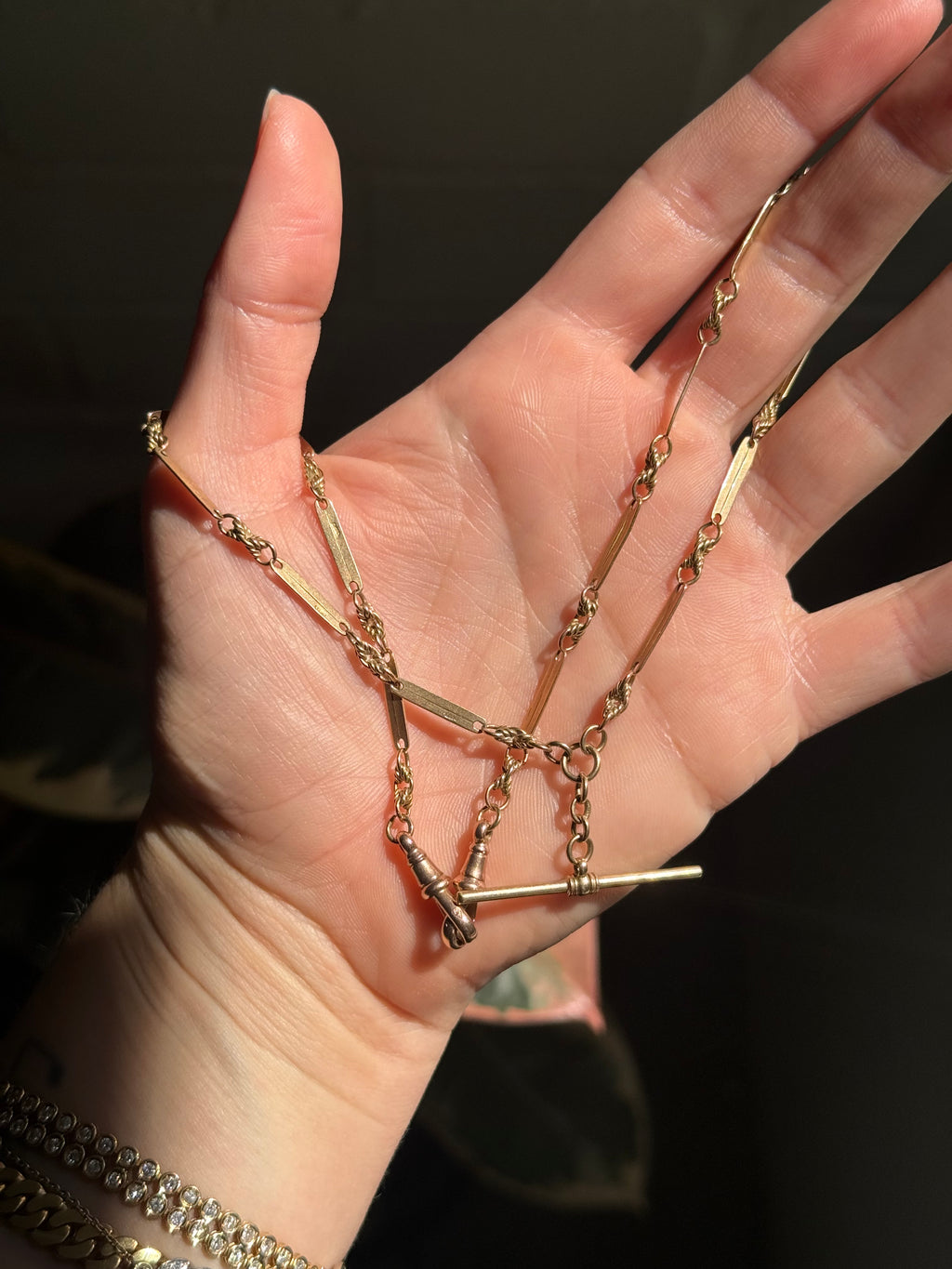 Mini Antique Fancy Love-knot Watch Chain