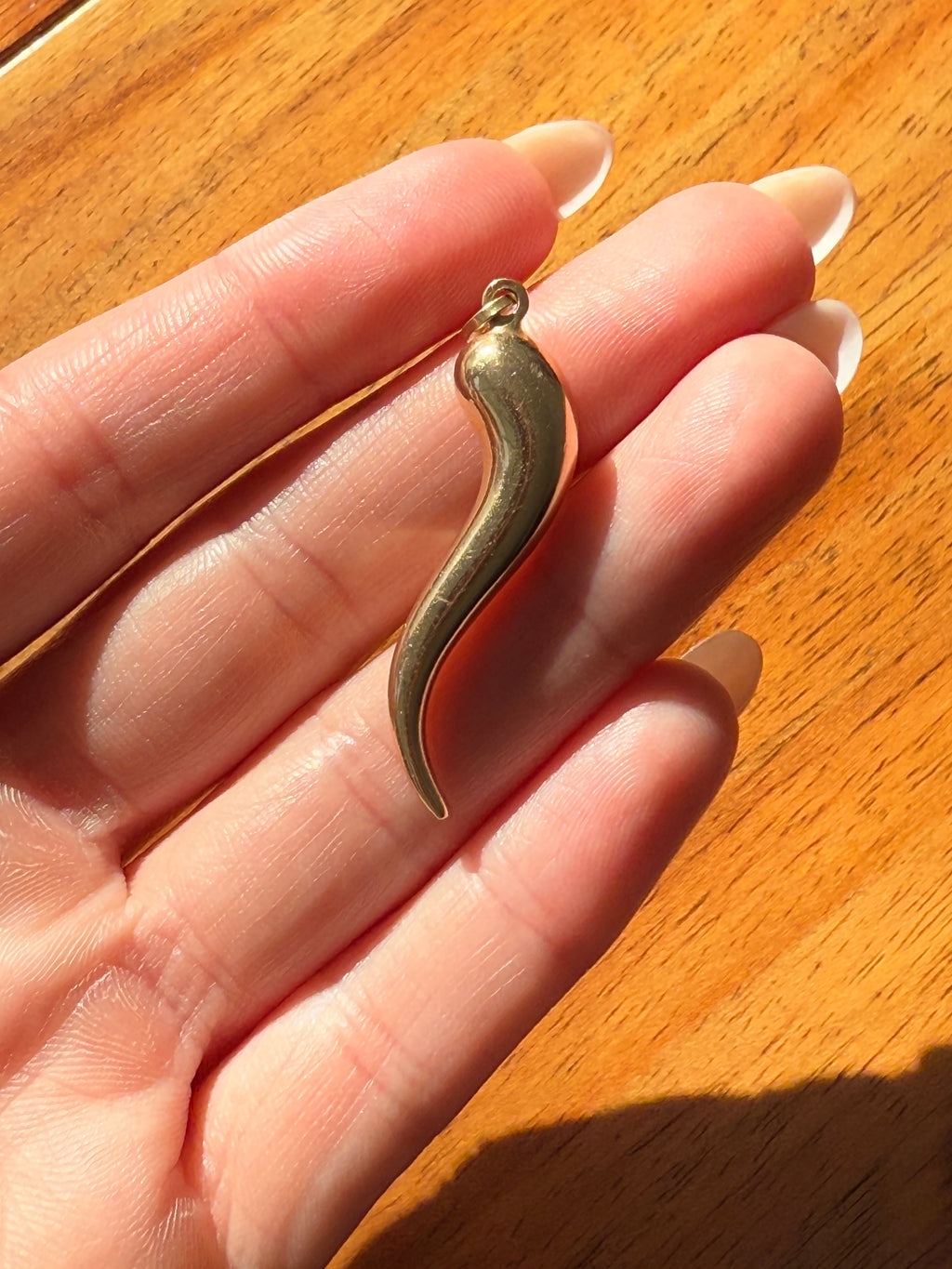 Large Cornicello Charm