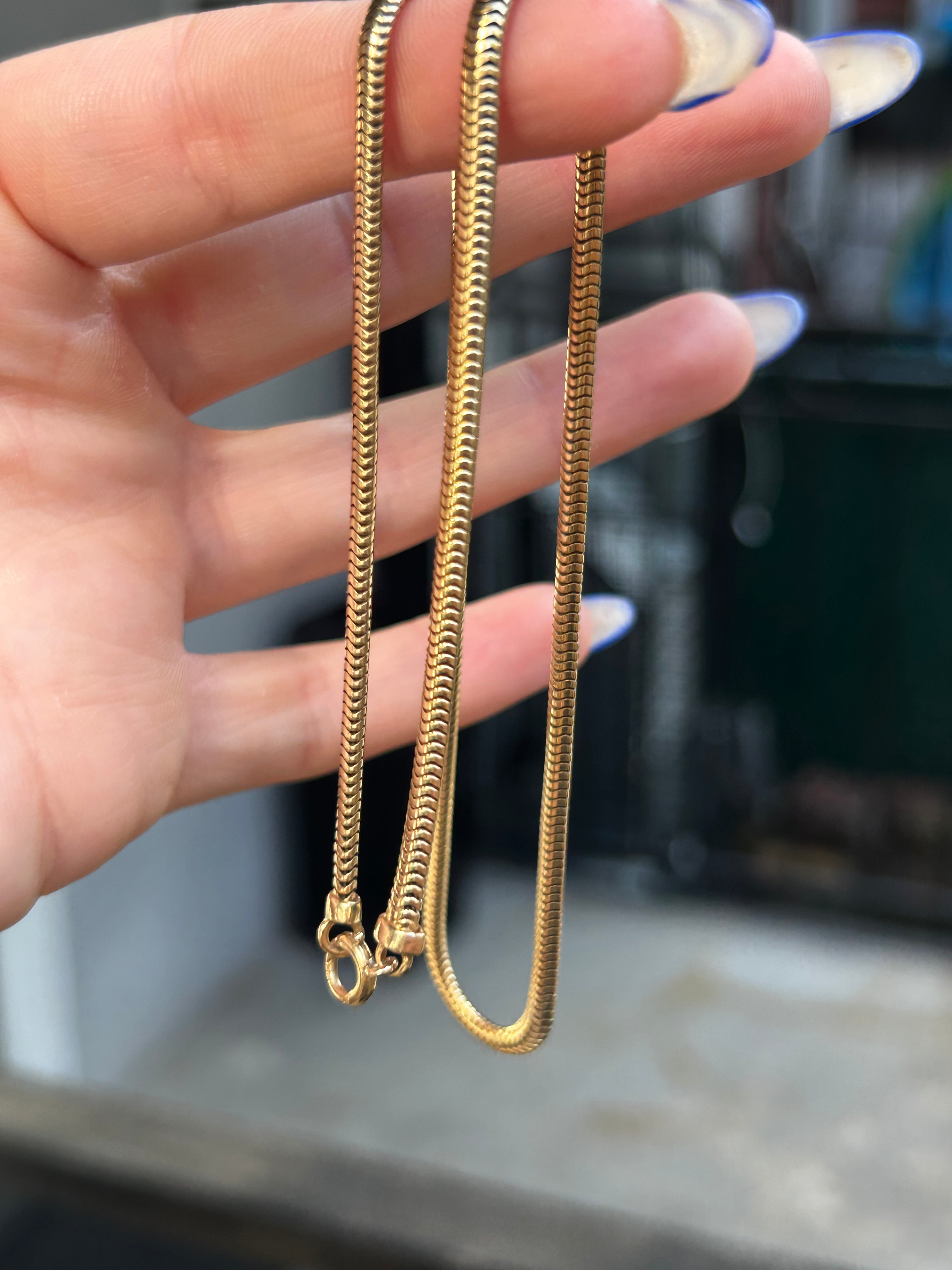Flat Snake Chain