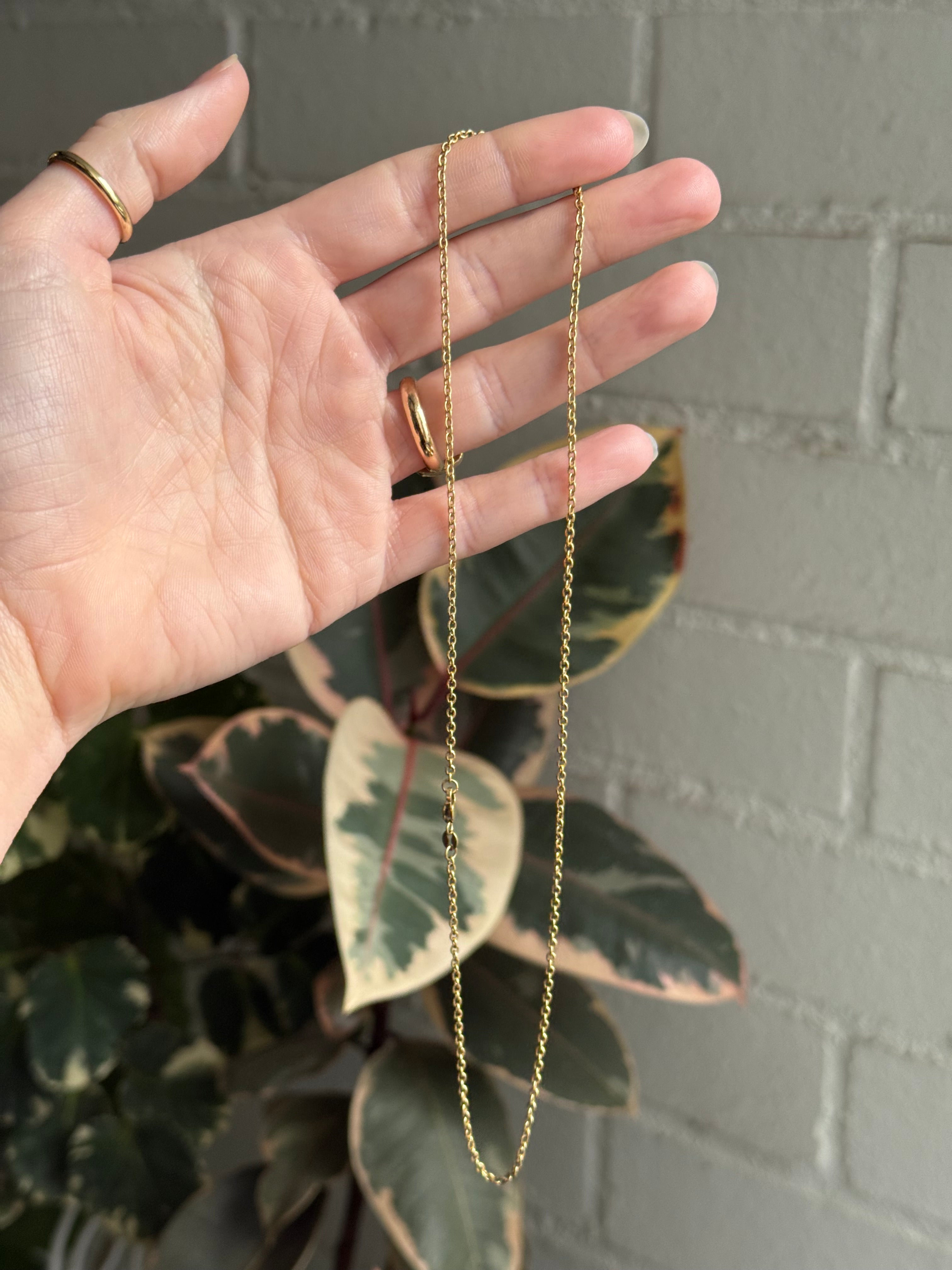 Solid Everyday Cable Chain