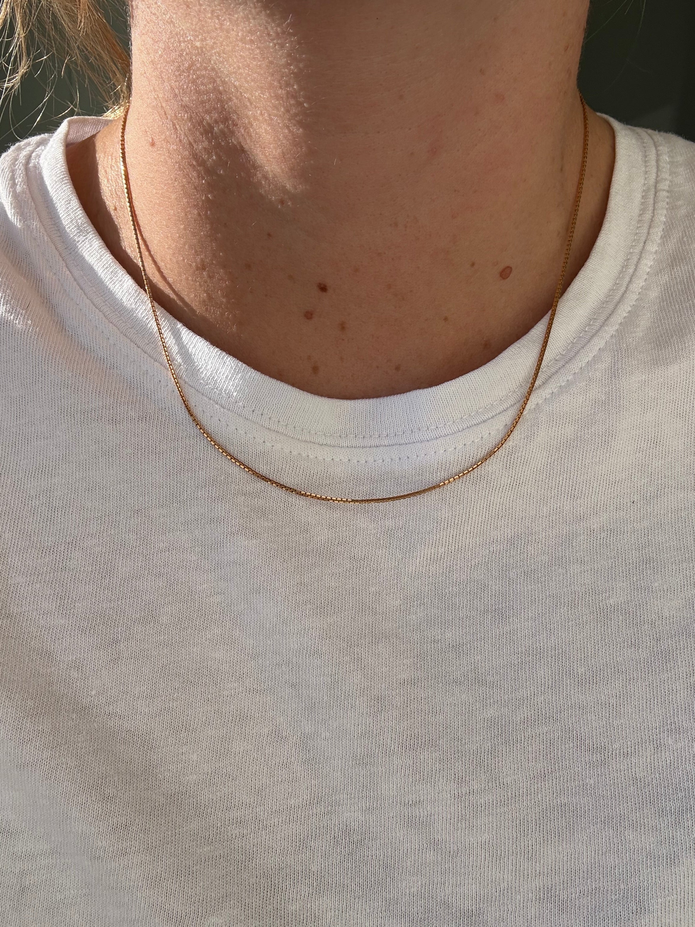 Serpentine Box Chain