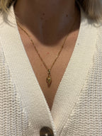 Seashell Diamond Charm