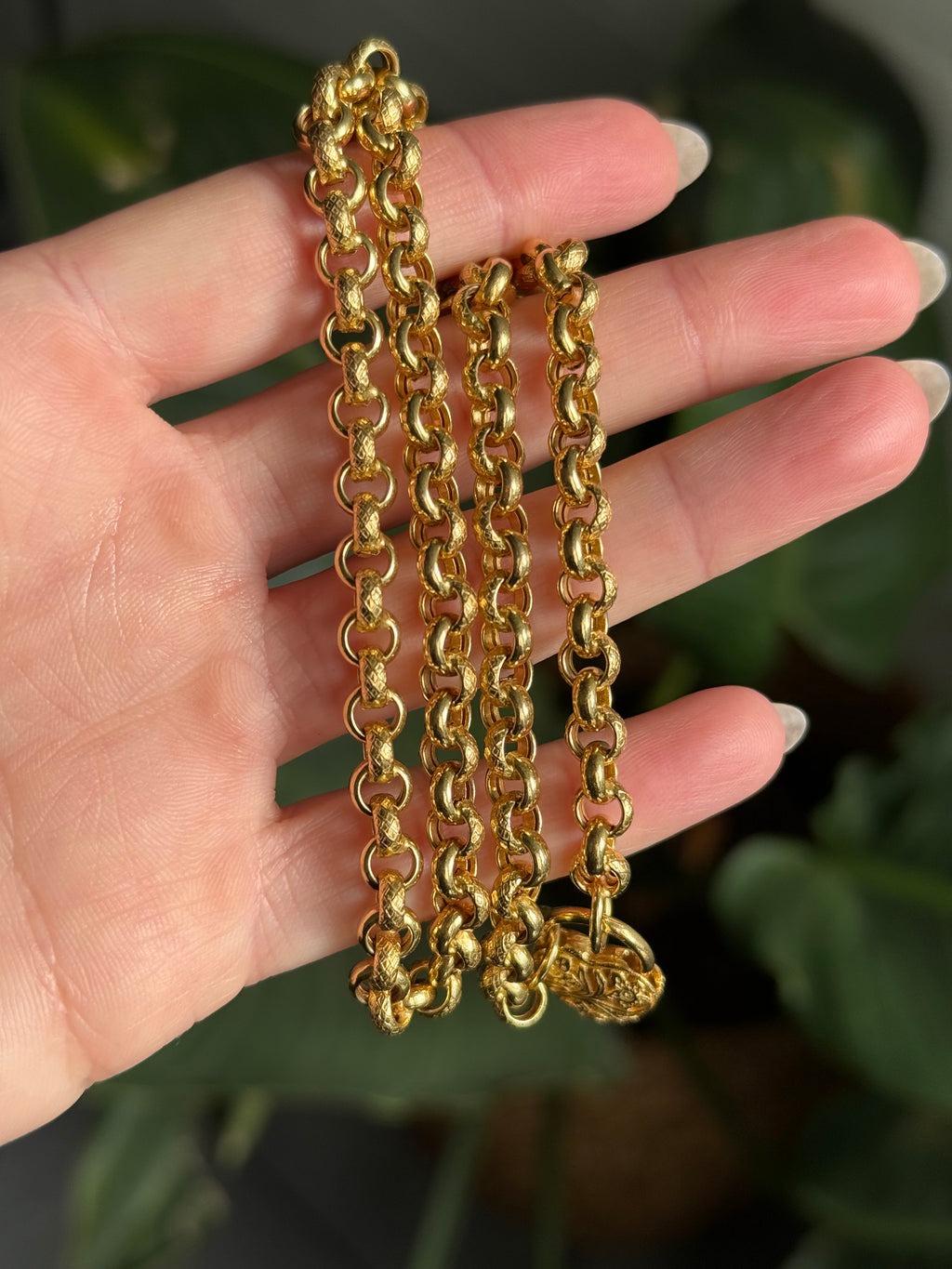 Padlock Rolo Chain