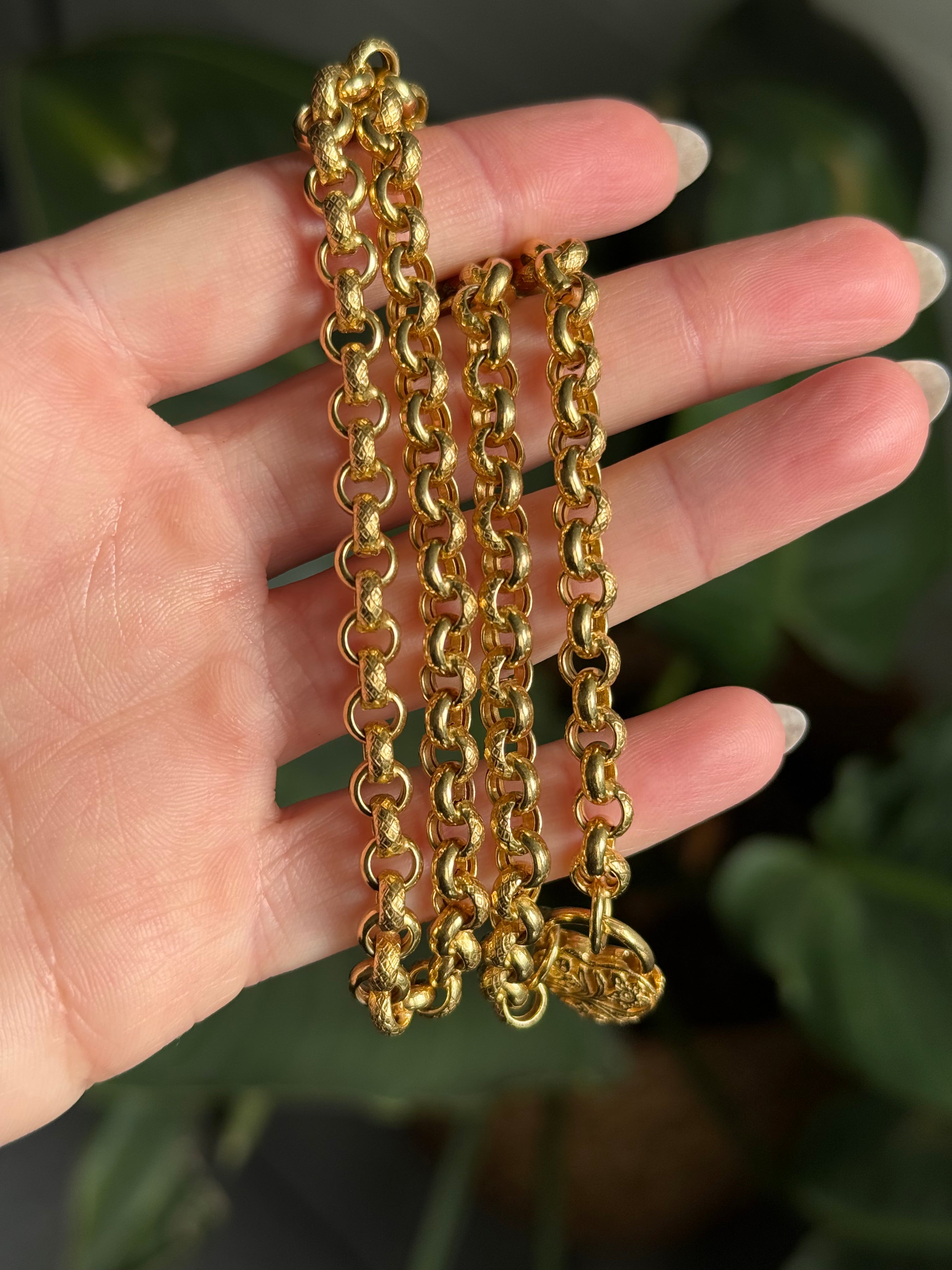 Padlock Rolo Chain