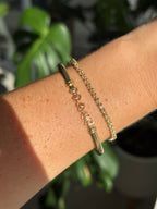 Heart Diamond Bangle