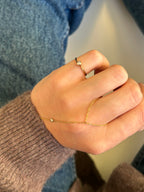 Diamond Pinky Ring