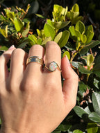 Opal Bezel Bypass Ring