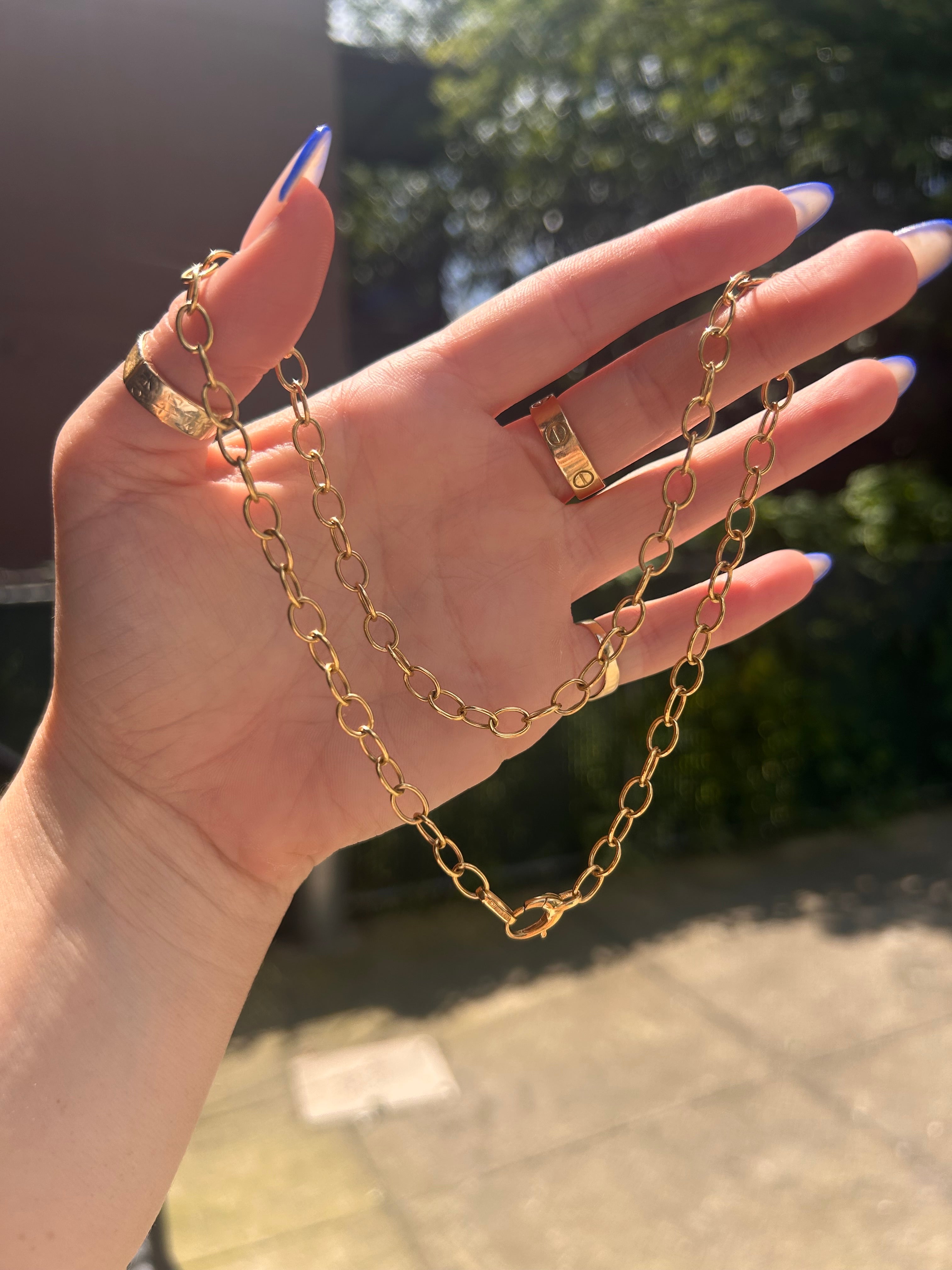 Oval Link Chain