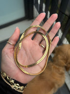 Solid Fishtail Curb Chain