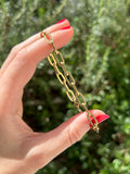 Chunky Paperclip Bracelet