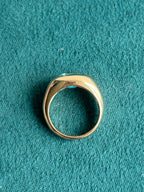 Blue Topaz Aura Ring