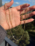 Solid Long Biker Chain