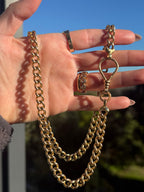 Fish Hook Long Chunky Curb Chain