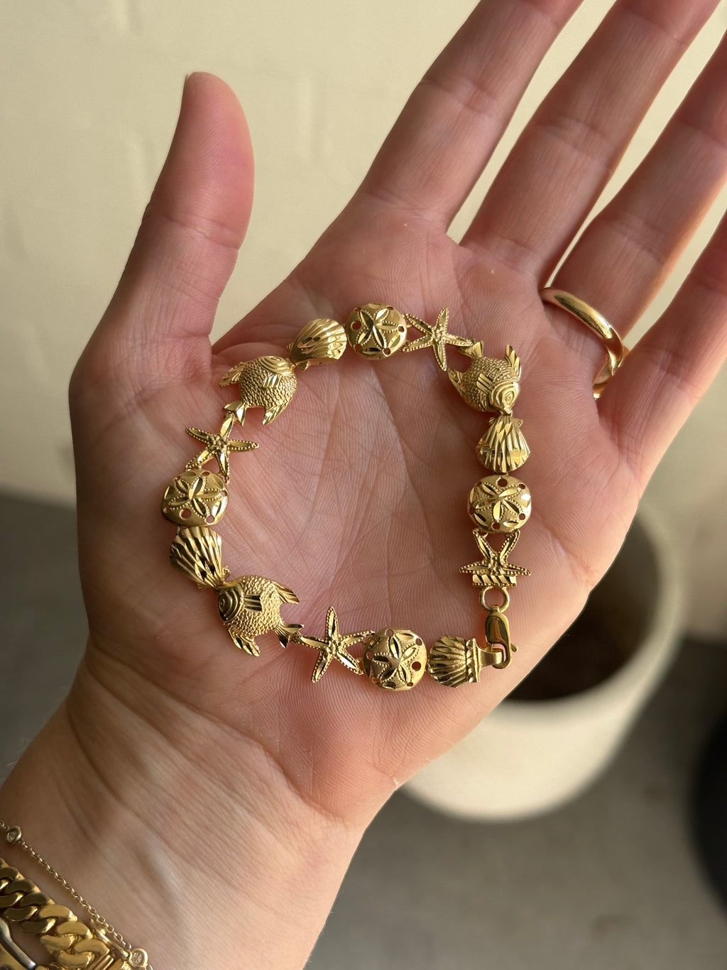 14k Mermaid Bracelet