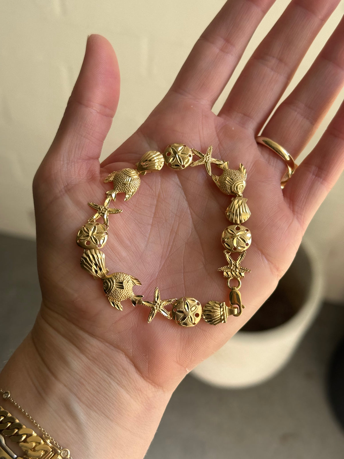 14k Mermaid Bracelet