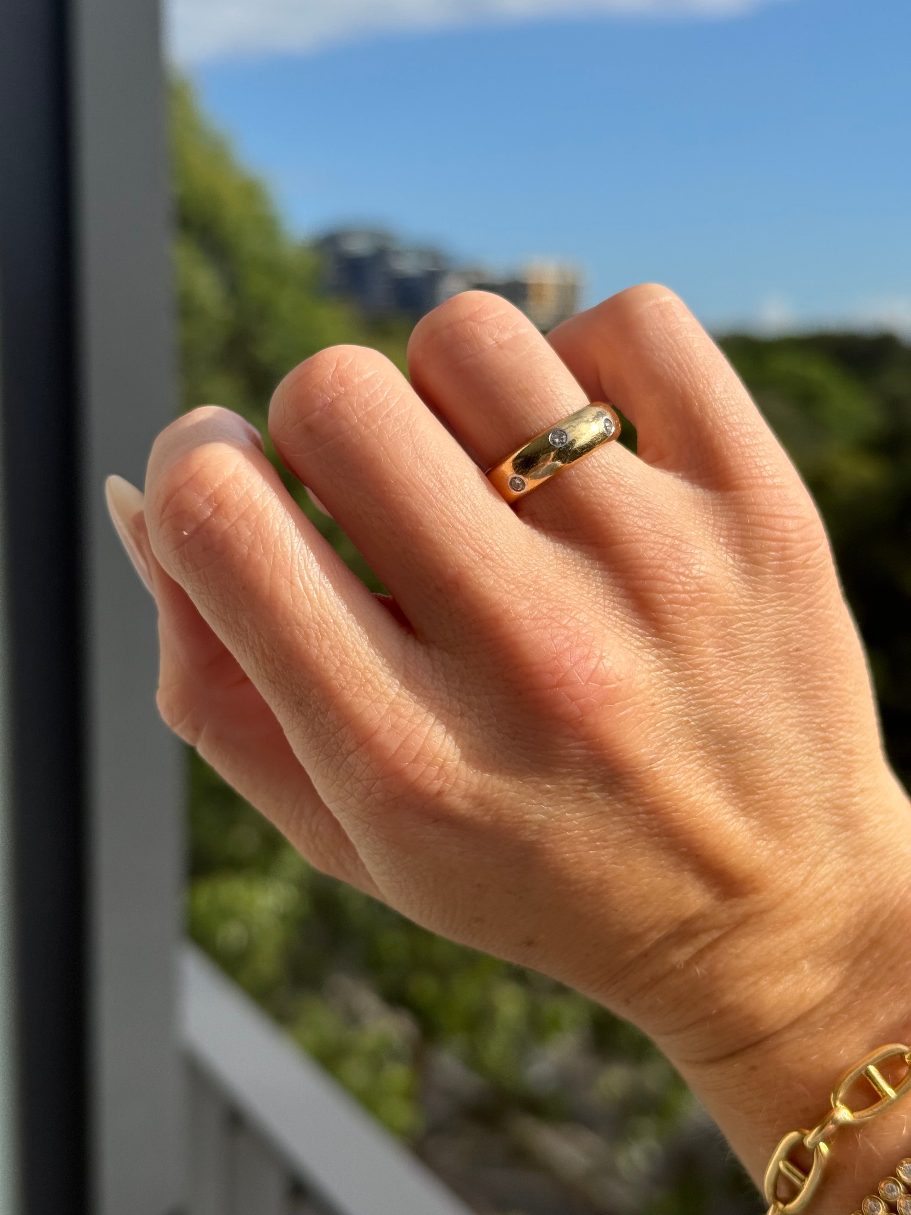 Chubby Diamond Etoile Ring