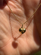 Mini Puffy Heart Charm